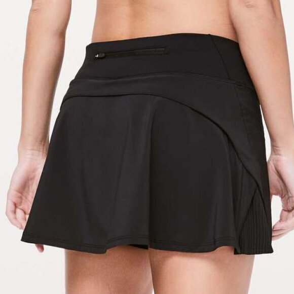 Lululemon Play Off The Pleats Skirt *13" - 14 Black - Picture 2 of 8